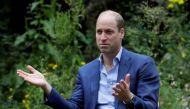 FILE PHOTO: Britain's Prince William, Duke of Cambridge, speaks during a visit to the Garden House, part of the Light Project, which works on getting people safely off the streets throughout the coronavirus disease (COVID-19) outbreak, in Peterborough, Br