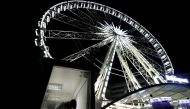 A chef prepares food as Michelin-starred restaurant Costes moves into the Budapest Eye ferris wheel during the outbreak of the coronavirus disease (COVID-19), in Budapest, Hungary, October 17, 2020. Picture taken October 17, 2020. REUTERS/Bernadett Szabo