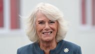 Britain's Camilla, Duchess of Cornwall visits a charity's training centre where trials are currently underway to determine whether dogs can act as a diagnostic tool detecting the coronavirus disease (COVID-19) in Milton Keynes, Britain September 9, 2020. 