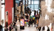 People walk at Westfield Mall of Scandinavia shopping center in Solna, outside Stockholm, Sweden on October 30, 2020, during the coronavirus (Covid-19) pandemic./ AFP / TT NEWS AGENCY / Amir NABIZADEH
