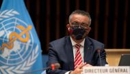 FILE PHOTO: Tedros Adhanom Ghebreyesus, Director-General of the World Health Organization (WHO) attends a session on the coronavirus disease (COVID-19) outbreak response of the WHO Executive Board in Geneva, Switzerland, October 5, 2020. Christopher Black