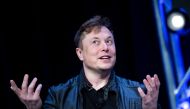 (FILES) In this file photo Elon Musk, founder of SpaceX, speaks during the Satellite 2020 at the Washington Convention CenterMarch 9, 2020, in Washington, DC. / AFP / Brendan Smialowski
