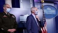 FILE PHOTO: U.S. Army Gen. Gustave Perna, who co-leads the Trump administration effort dubbed 