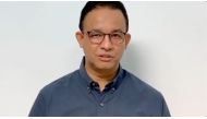 Jakarta Governor Anies Baswedan speaks in a video statement about testing positive for coronavirus disease (COVID-19) in this still frame obtained from social media video dated December 1, 2020, in Jakarta, Indonesia. Insta@aniesbaswedan via Reuters  