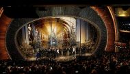 Oscar winners gather on stage after the end of the awards ceremony at the 88th Academy Awards in Hollywood, California February 28, 2016. REUTERS/Mario Anzuoni/File Photo