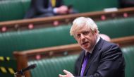 Britain's Prime Minister Boris Johnson.   AFP