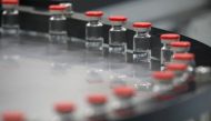 FILE PHOTO: A view shows vials during the production of Gam-COVID-Vac, also known as Sputnik-V, vaccine against the coronavirus disease (COVID-19) at a facility of BIOCAD biotechnology company in Saint Petersburg, Russia December 4, 2020. Picture taken De