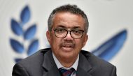 FILE PHOTO: World Health Organization (WHO) Director-General Tedros Adhanom Ghebreyesus in Geneva Switzerland July 3, 2020. Fabrice Coffrini/Pool via REUTERS/File Photo
