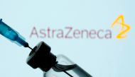 File photo: A vial and sryinge are seen in front of a displayed AstraZeneca logo in this illustration taken January 11, 2021. Reuters/Dado Ruvic/Illustration/File Photo