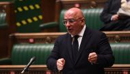 Minister for COVID Vaccine Deployment Nadhim Zahawi speaks at the House of Commons in London, Britain January 11, 2021. UK Parliament/Jessica Taylor/Handout via REUTERS