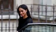 FILE PHOTO: Meghan, the Duchess of Sussex arrives at the opening of Oceania at the Royal Academy of Arts in London, September 25, 2018. Reuters / Henry Nicholls
