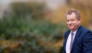 Britain's cabinet minister in charge of relations with the European Union, David Frost, walks outside Downing Street in London, February 24, 2021. Reuters/John Sibley/File Photo