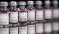Vials labelled 