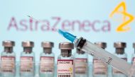 File photo: Vials labelled 