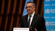 Tedros Adhanom Ghebreyesus, Director General of the World Health Organization (WHO), speaks in Geneva, Switzerland, January 18, 2021. Christopher Black/WHO/Handout via REUTERS