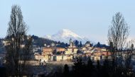 The Upper Town of Bergamo is seen a year after the peak of Italy's coronavirus disease (COVID-19) outbreak, in Bergamo, the country's epicentre, Italy, February 28, 2021. Picture taken February 28, 2021. REUTERS/Flavio Lo Scalzo