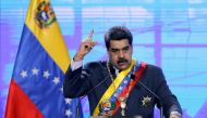FILE PHOTO: Venezuela's President Nicolas Maduro speaks during a ceremony in Caracas, Venezuela January 22, 2021. REUTERS/Manaure Quintero/File Photo
