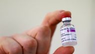 FILE PHOTO: Dose of the Oxford University/AstraZeneca COVID-19 vaccine is displayed at the Princess Royal Hospital in Haywards Heath, West Sussex, Britain January 2, 2021. Picture taken January 2, 2021. Gareth Fuller/PA Wire/Pool via REUTERS/File Photo
