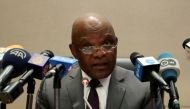 John Nkengasong, Africa’s Director of Centers for Disease Control (CDC), speaks during a news conference on coronavirus at the African Union Headquarters in Addis Ababa, Ethiopia January 28, 2020. REUTERS/Tiksa Negeri/File Photo