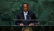 File photo: Idriss Deby Itno, President of the Republic of Chad, addresses the 69th United Nations General Assembly at the U.N. headquarters in New York on September 24, 2014. Reuters/Lucas Jackson/File Photo