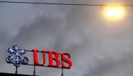 The logo of Swiss bank UBS is seen at a branch office in Zurich, Switzerland June 22, 2020. REUTERS/Arnd Wiegmann/File Photo