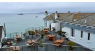 The Pedn Olva Hotel is seen, after it was closed due to a guest contracting coronavirus disease (COVID-19), during the G7 leaders summit, in St Ives, Cornwall, Britain, June 10, 2021. REUTERS/Dylan Martinez
