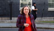 Britain's Secretary of State for International Development Anne-Marie Trevelyan arrives for a cabinet meeting, the first since mid-March because of the coronavirus disease (COVID-19) pandemic, at Downing Street in London, Britain, July 21, 2020. REUTERS/S