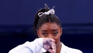  Simone Biles of the United States during the Women's Team Final REUTERS/Mike Blake/File Photo
