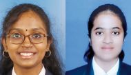 Theertha Aravind (left) and Goutami Gireesh Varma
