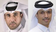 Dr. Thani bin Abdulrahman Al Kuwari (left) and Jassim bin Rashid Al Buenain