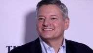 Netflix executive Ted Sarandos arrives for the world premiere of his film 