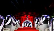 :General view of the red carpet during the world premiere of the new James Bond film 