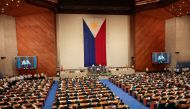 Philippine President Rodrigo Duterte delivers his fourth State of the Nation Address at the Philippine Congress in Quezon City, Metro Manila, Philippines July 22, 2019. REUTERS/Eloisa Lopez/File Photo