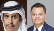 Sheikh Abdullah bin Fahad bin Jassim bin Jabor Al Thani, GWC  Chairman (left) and Ranjeev Menon, GWC Group CEO