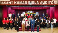 Participants of MUN conference hosted by Birla Public School