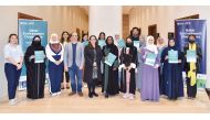 Participants at the Qatar Environment Champions Programme.