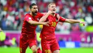Kass Kawo (4') and Mohammad Anez (47') scored as Syria shocked Tunisia at Al Bayt Stadium. Pic: Abdul Basit