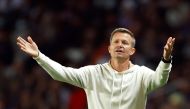 RB Leipzig coach Jesse Marsch reacts REUTERS/Christian Hartmann/File Photo