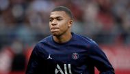 File photo: Paris St Germain's Kylian Mbappe during the warm up before the match REUTERS/Benoit Tessier/File Photo

