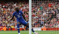 Chelsea's Romelu Lukaku celebrates after the match REUTERS/David Klein