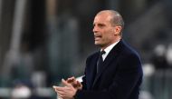 Juventus coach Massimiliano Allegri reacts REUTERS/Massimo Pinca/File Photo
