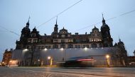 General view of the Dresden castle, which houses the Green Vault museum, in Dresden, Germany, January 26, 2022. Picture taken January, 26, 2022. REUTERS/Matthias Rietschel


