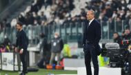 Juventus coach Massimiliano Allegri reacts REUTERS/Massimo Pinca
