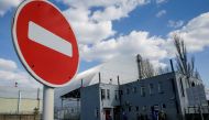 FILE PHOTO: A general view shows a New Safe Confinement (NSC) structure over the old sarcophagus covering the damaged fourth reactor at the Chernobyl nuclear power plant, in Chernobyl, Ukraine April 20, 2018. REUTERS/Gleb Garanich/File Photo
