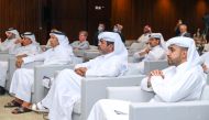 Officials during the opening ceremony of Valley Forge Academy Qatar.