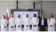 Aspire Zone Foundation and Vodafone Qatar senior officials at the agreement signing ceremony. 