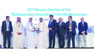 Shura  Council member H E Abdullah bin Nasser bin Turki Al Subaie during the 16th session of PAM General Assembly in Dubai, yesterday.