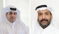 Ali Al Khater (left) and Mohamad Mubarak Al Noimi