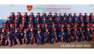 KG-2 students of Loyola International School during the Graduation Day. 