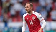 Denmark's Christian Eriksen during the match Pool via REUTERS/Hannah Mckay/File Photo